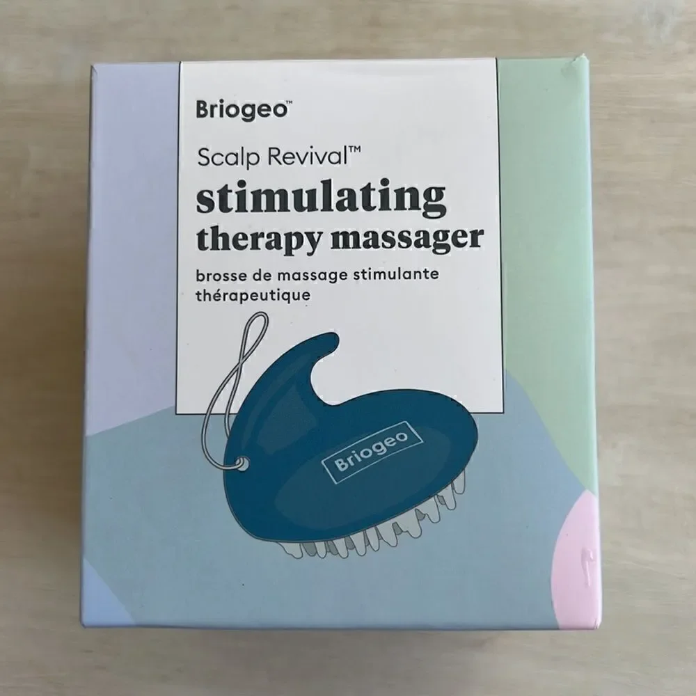Briogeo Scalp Revival stimulating therapy massager brand new in box